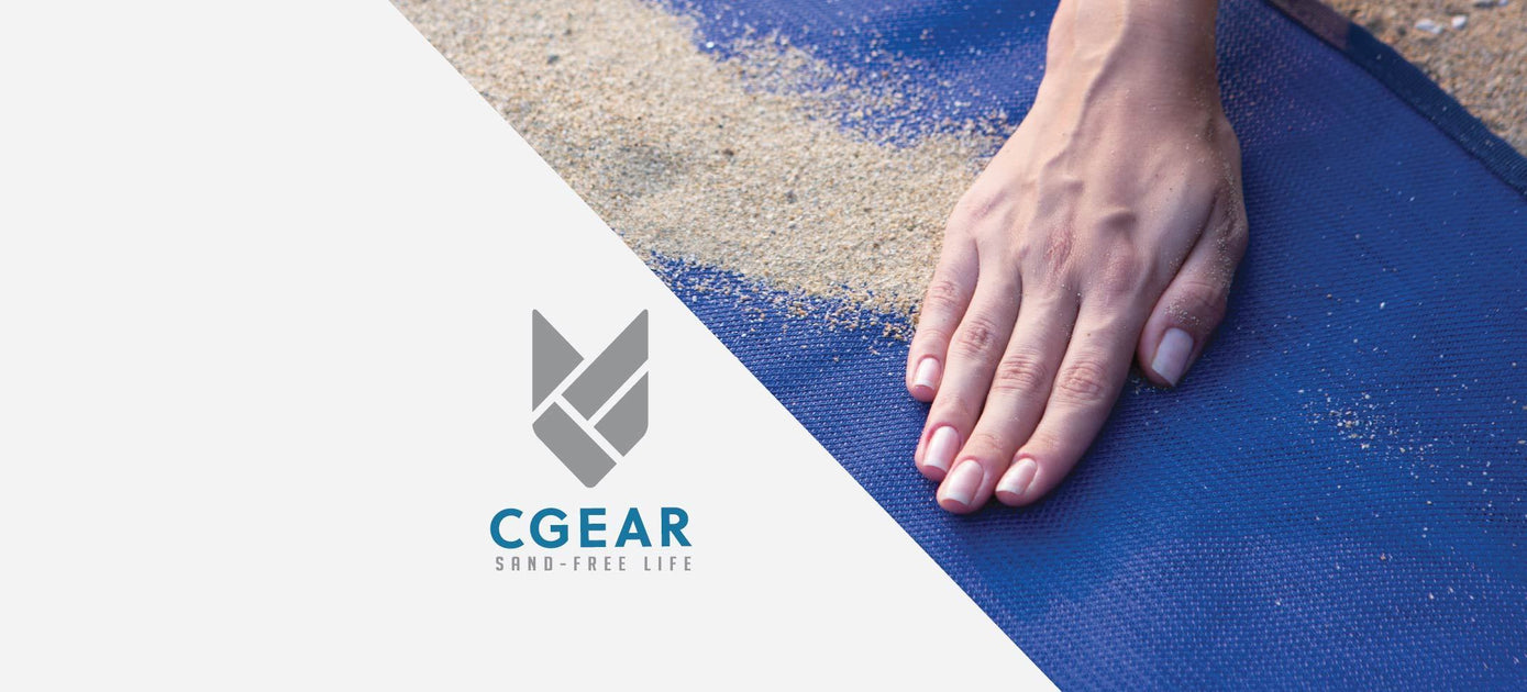 CGear RV Sand-Free Mat | Blue/Green / M